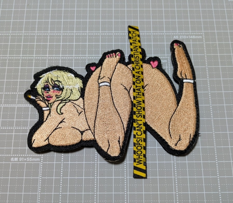 【絶版品】 グラビア 刺繍パッチ拍卖