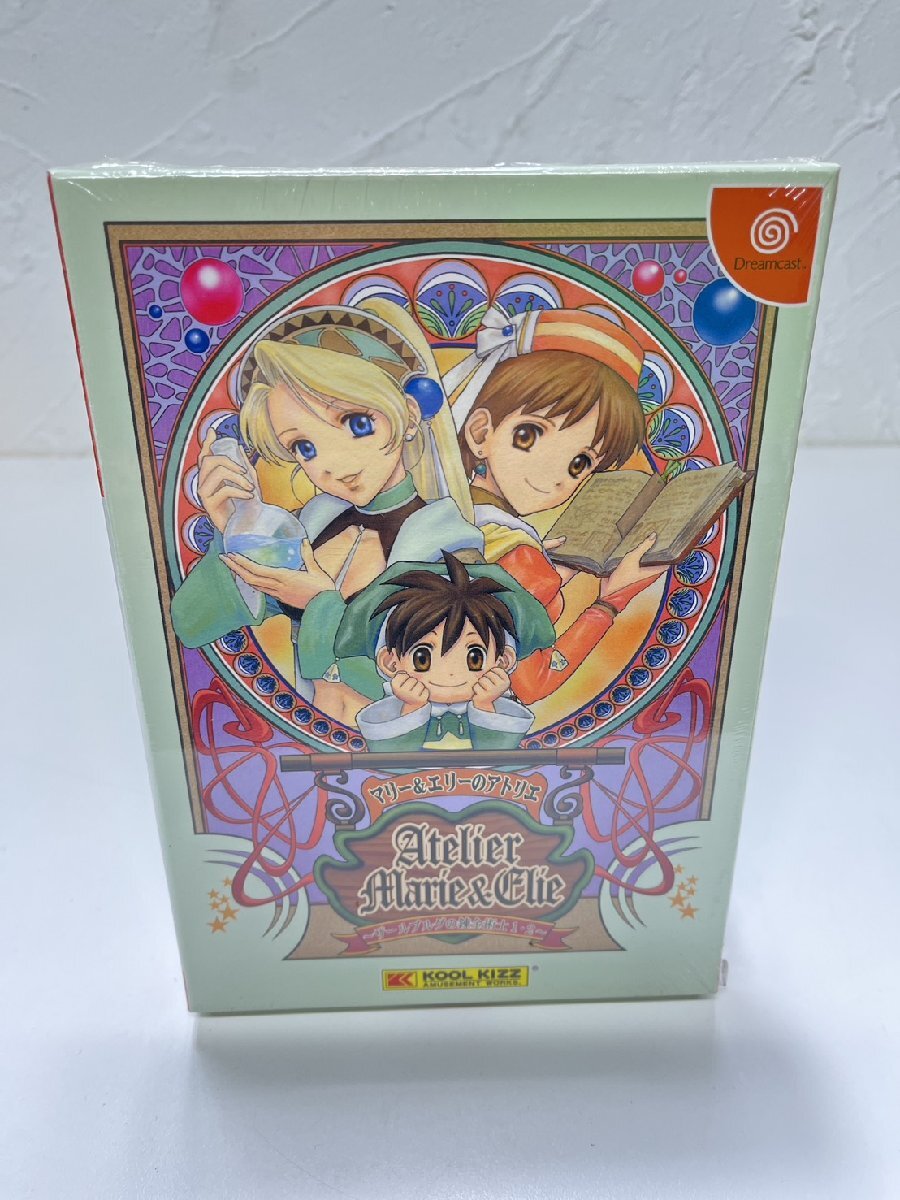 【g25110003】未開封品 ドリームキャスト マリー&エリーのアトリエ ザールブルグの錬金術士1・2 kool kizz DC ゲームソフト拍卖