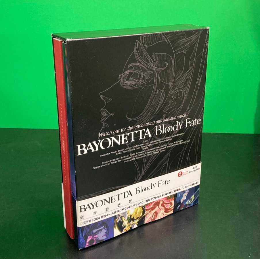 【e25110010cp】BAYONETTA Bloody Fate 豪華特装版 Blu-ray ブルーレイ拍卖