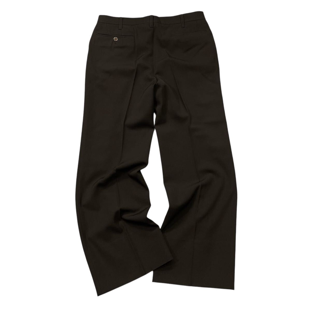 90's 古着 DURBAN/ダーバン スラックス W86 ダークブラウン拍卖