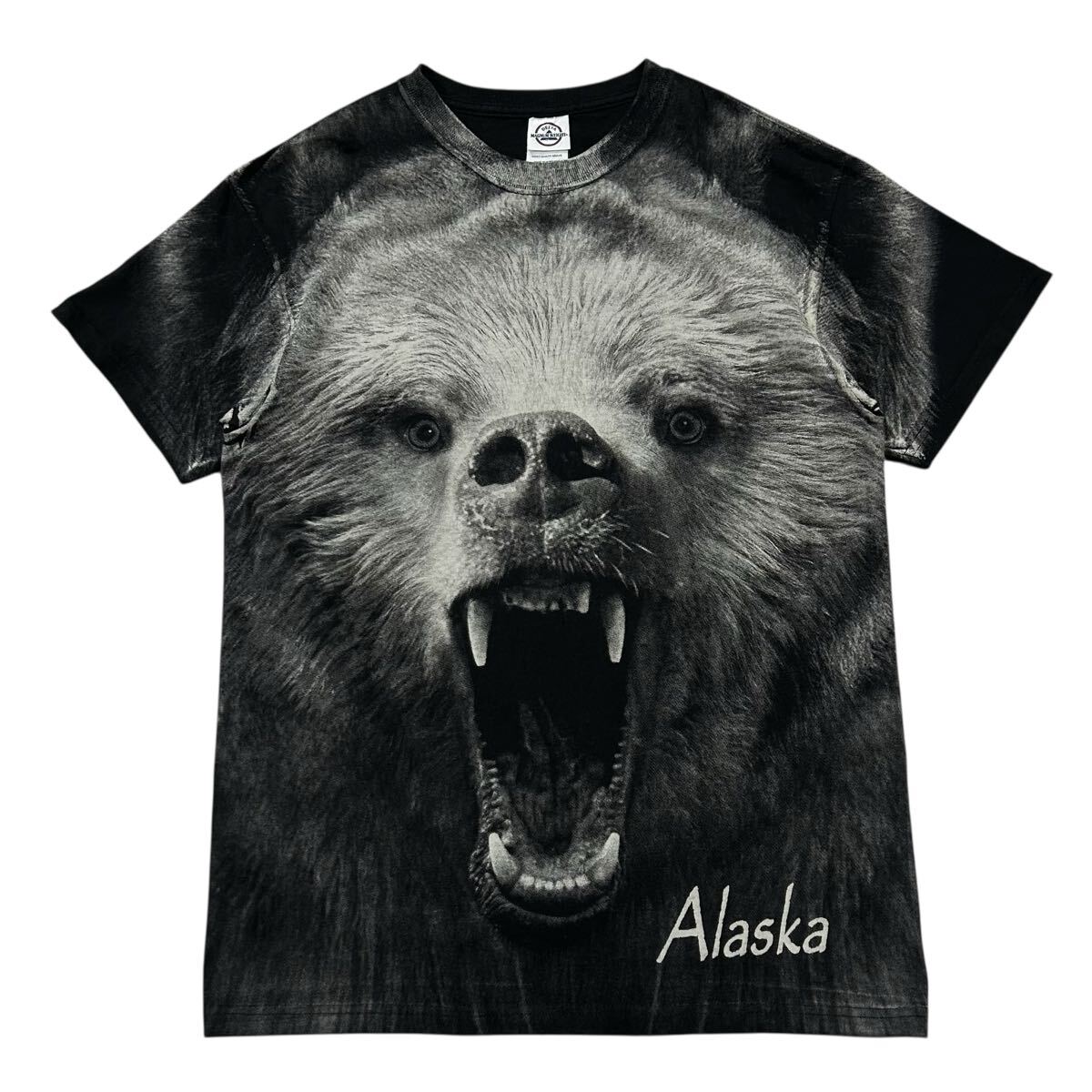 90's Vintage DELTA製 スーベニアTシャツ メンズM アラスカ 白熊/シロクマTシャツ拍卖