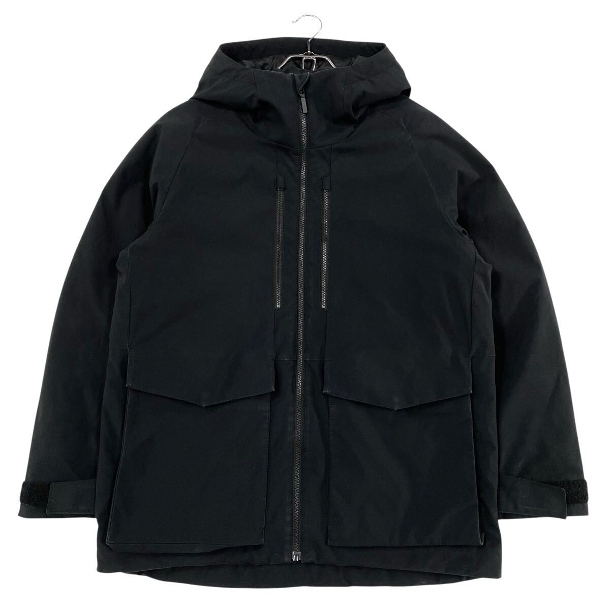 UNIQLO(ユニクロ)ハイブリッドダウンパーカ ダウンジャケット メンズM ブラック拍卖
