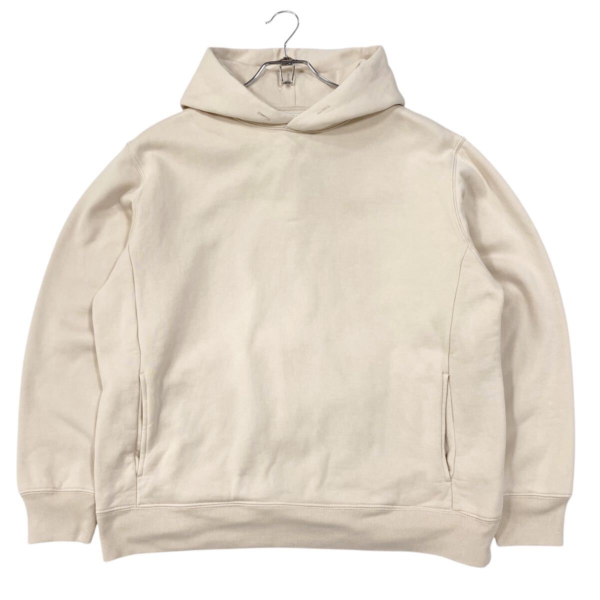 UNITED ARROWS(ユナイテッドアローズ)スウェットパーカー フーディ 裏起毛 メンズM ピンクベージュ系拍卖