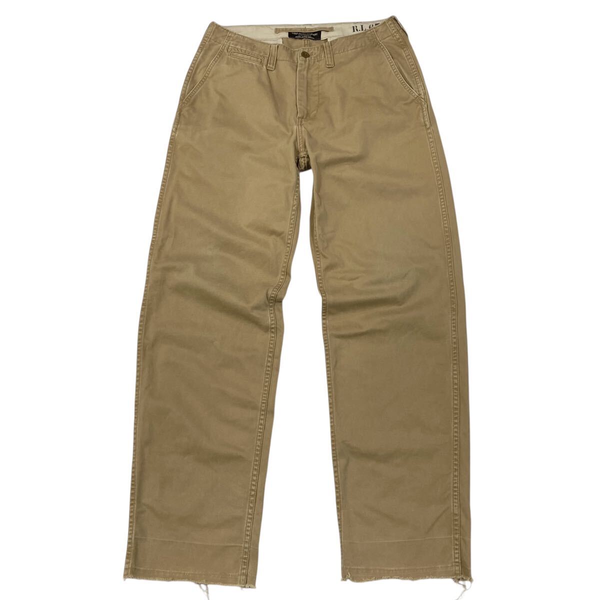 POLO JEANS(ポロジーンズ)チノパンツ ボトムス メンズW32 ベージュ系拍卖
