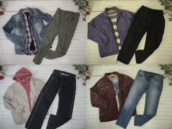 17-5142★Mサイズ・メンズ・アメカジ系★古着アイテム★50着セット★まとめ売り★古着★卸★仕入★洋服 拍卖