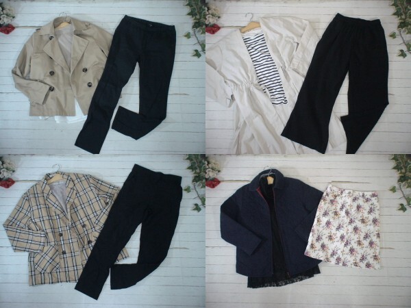 5-5244★Mサイズ・レディース・ナチュラル系★古着アイテム★80着セット★まとめ売り★古着★卸★仕入★洋服拍卖