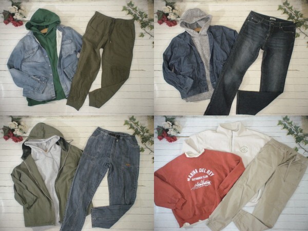 18-5277★Mサイズ・メンズ・アメカジ系★古着アイテム★50着セット★まとめ売り★古着★卸★仕入★洋服拍卖