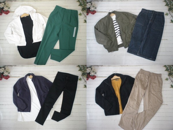 13-5275★S/M/L/LLサイズ・ALLユニクロ&GUのみ★古着アイテム★80着セット★まとめ売り★古着★卸★仕入★洋服拍卖