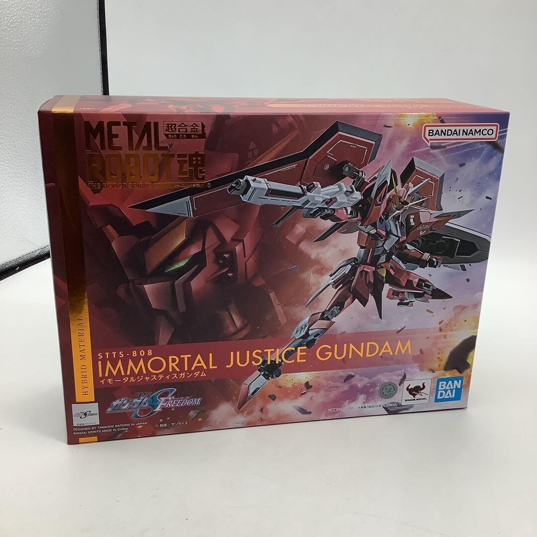 29 送60サ 1104YF10 METAL ROBOT魂 イモータルジャスティスガンダム 開封品拍卖