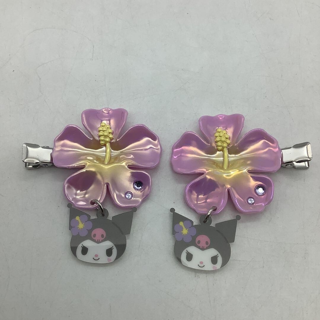 33 送60サ 1104YE03 サンリオ クロミ ヘアクリップセット ときめき平成コギャル 中古品拍卖