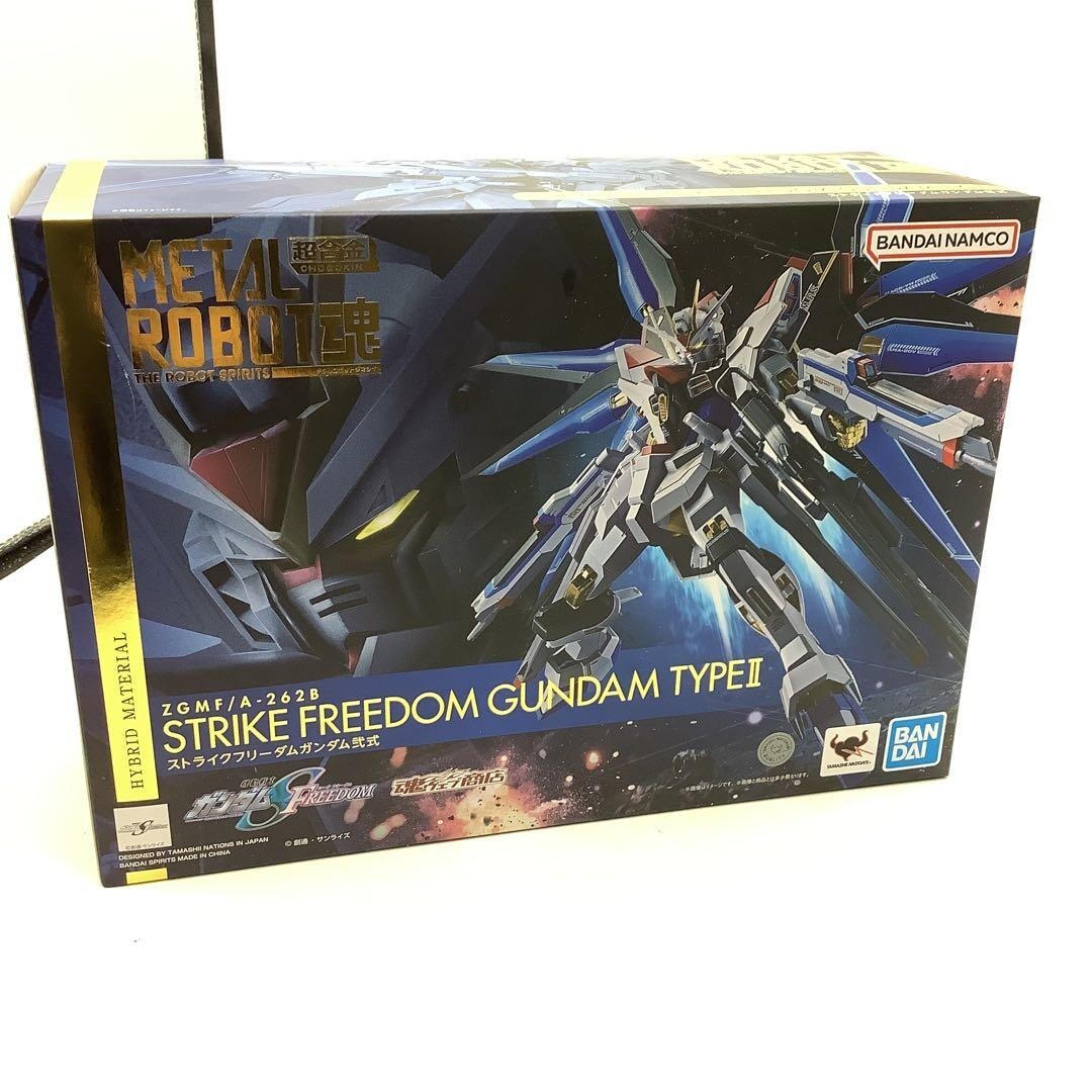 29 送80サ 1105YH04 METAL ROBOT魂 ストライクフリーダムガンダム弐式 未開封品拍卖
