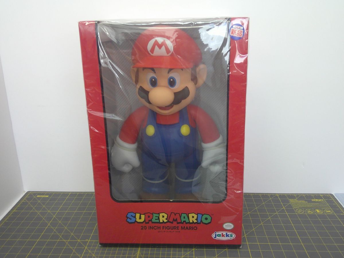 29 送120サ 1015YB03 スーパーマリオ 20インチ フィギュア Jakks pacific 未開封拍卖