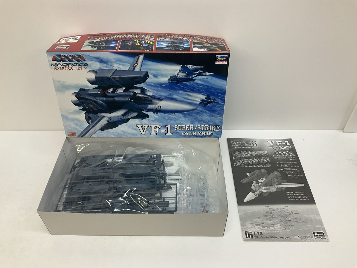 34 送80サ 1022YF04 ハセガワ 1/72 VF-1 スーパー/ストライク バルキリー 未使用品拍卖