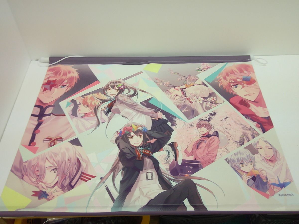 32 送100サ 1027YB05 DMM スクラッチくじ あやかしごはん スクラッチ B2タペストリー ビジュアルC 中古品拍卖