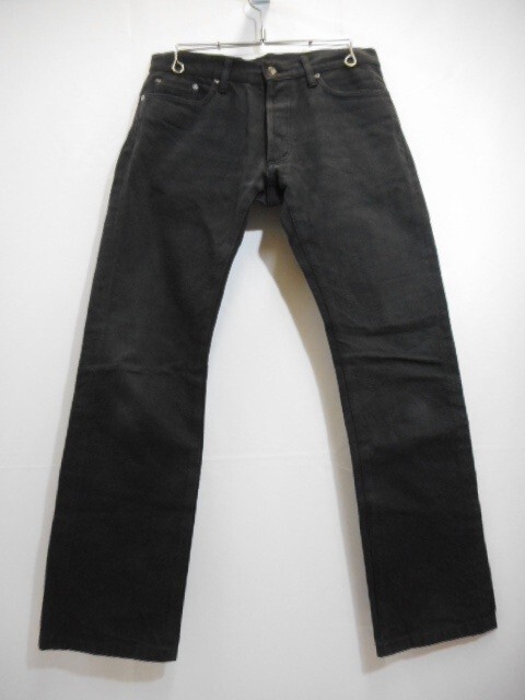 71 送80サ 1015YD07 CELT&COBRA ケルト&コブラ メンズ J1-B デニム ジーンズ 日本製 ブラック サイズW30 中古品拍卖