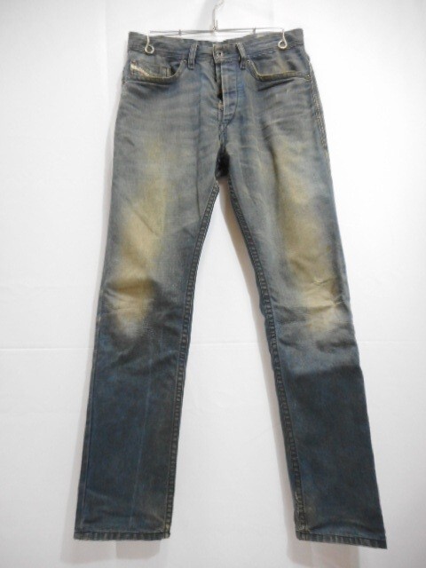 71 送80サ 1022YD10 DIESEL ディーゼル BRADDOM デニム ジーンズ ブルー系 サイズW28 中古品拍卖