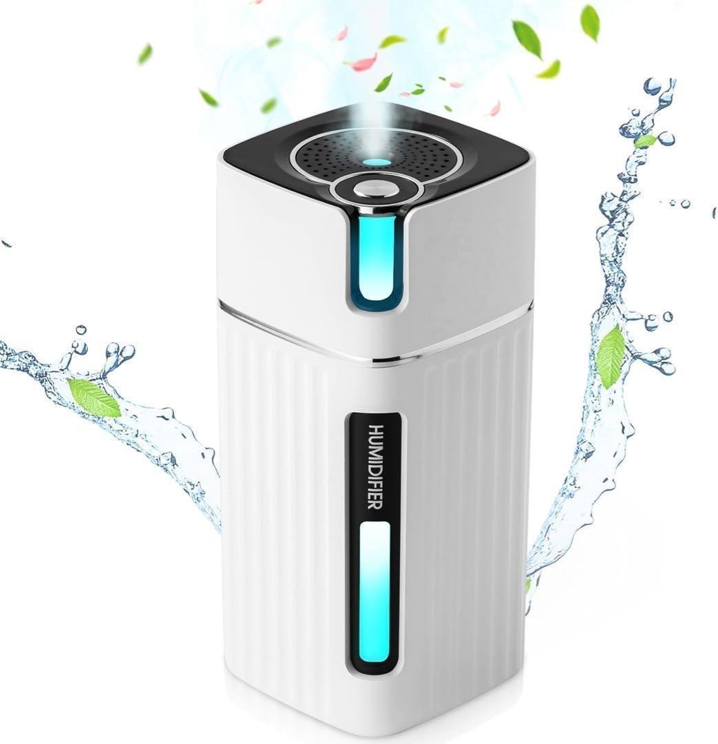 加湿器 卓上 小型 【乾燥対策・2段階加湿量調節】USB給電式 300ml拍卖