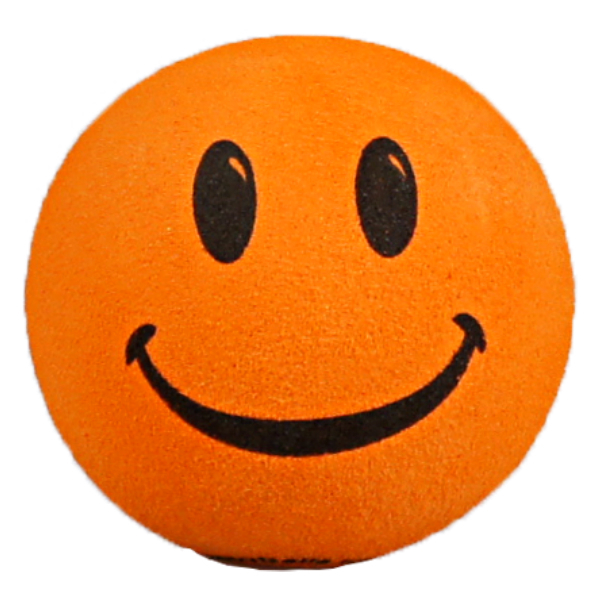 スマイル ハッピーフェイス アンテナボール (オレンジ) 4mm 穴 アンテナトッパー 目印 カスタム ニコちゃん USA アメ雑 拍卖
