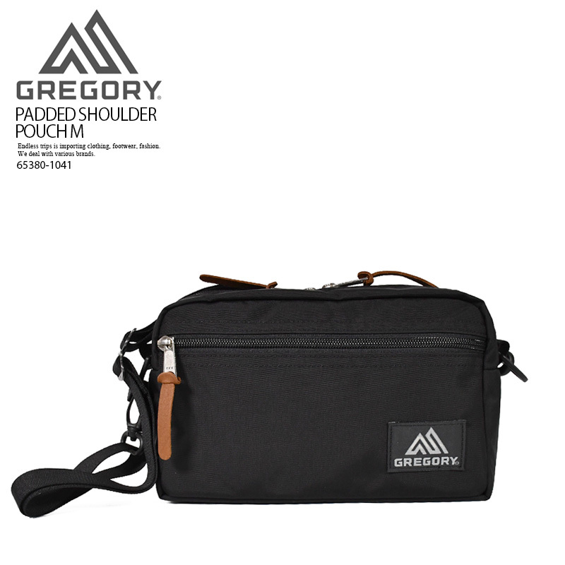 ■新品■Gregory/グレゴリー■PADDED SHOULDER POUCH M パデッド ショルダー ポーチ M■ブラック クロスボディバッグ ナイロン■65380拍卖