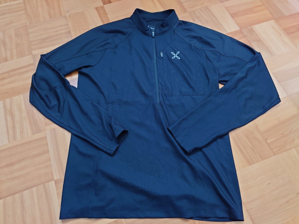 モンチュラ MONTURA FORCE ZIP MAGLIA (MMZN45X) ブラック M拍卖