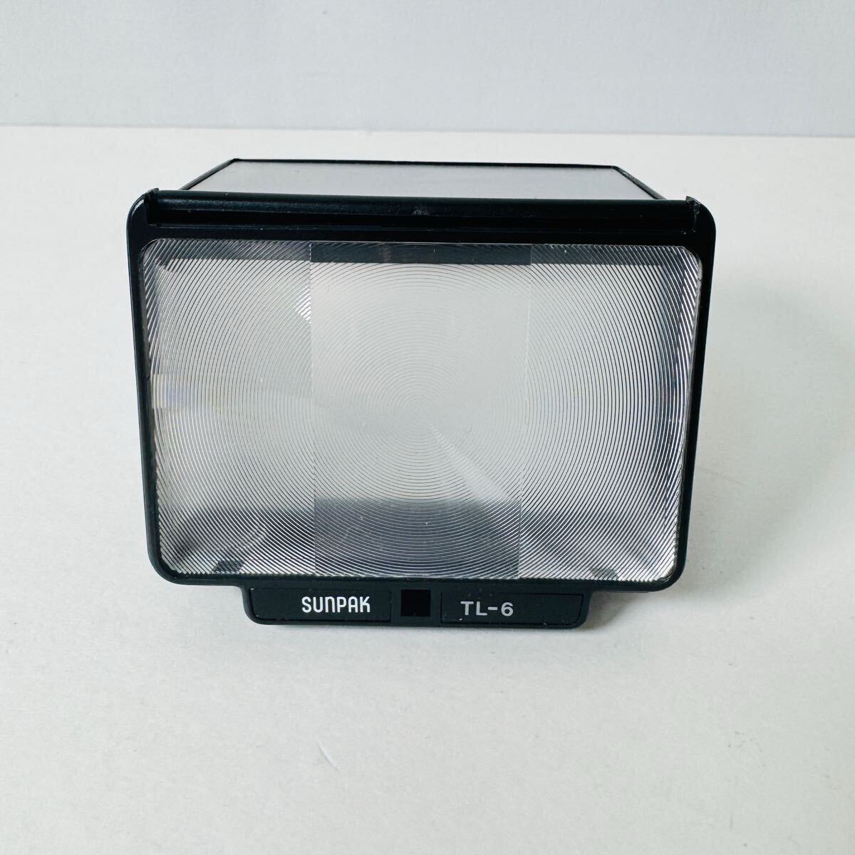 SUNPAK TL-6 ワイドフレネルレンズ フラッシュ拡散パネル 外付けストロボ用 アクセサリー 日本製 ビンテージ カメラ機材 R拍卖