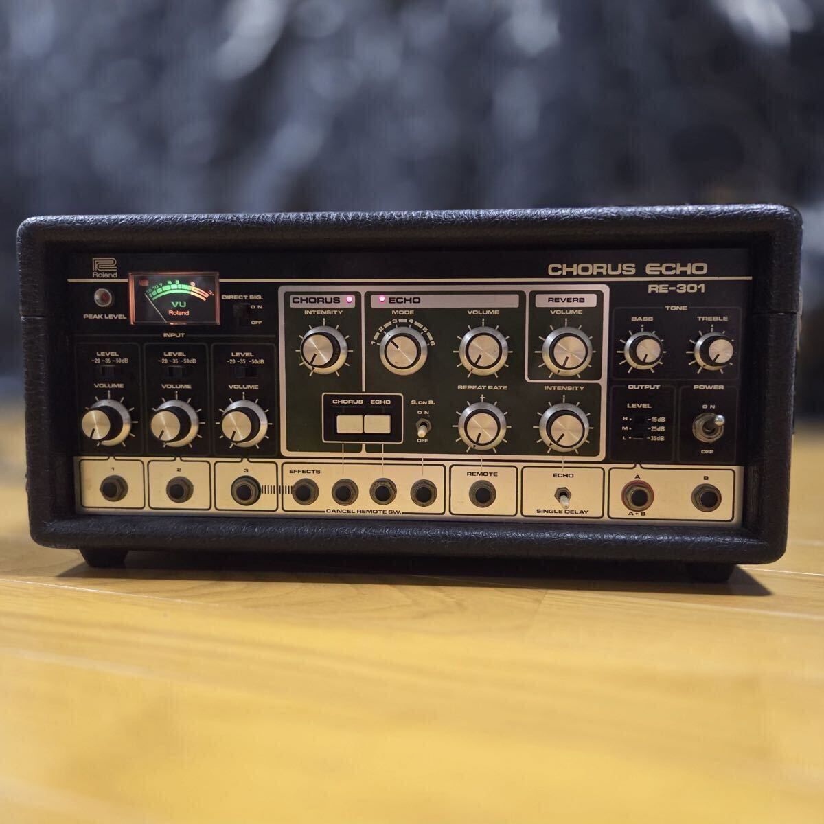 Roland RE-301 CHORUS ECHO 中古 ローランド コーラス エコー 1970〜80年代 テープエコー スペースエコー プリアンプ ジャンク扱い拍卖