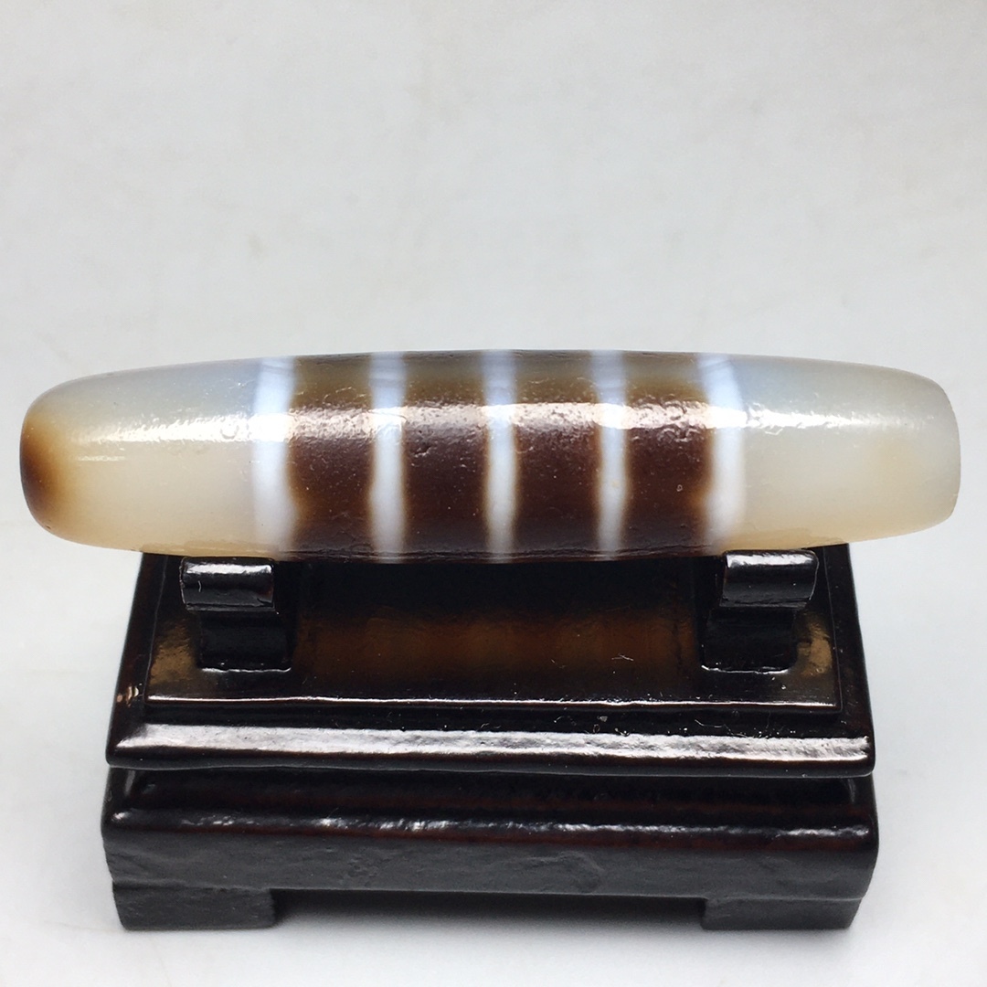 館蔵 多纖天珠 風水開運 自然風化 高油 根付 古董品 時代物 賞物 貴重 稀少珍品 中国古美術 古美味 蔵出拍卖