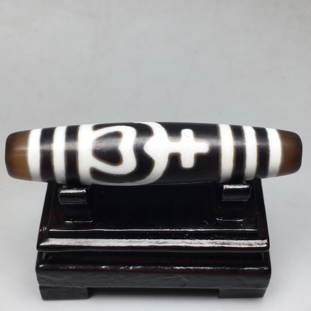 館蔵 寶瓶天珠 風水開運 自然風化 高油 根付 古董品 時代物 賞物 貴重 稀少珍品 中国古美術 古美味 蔵出拍卖