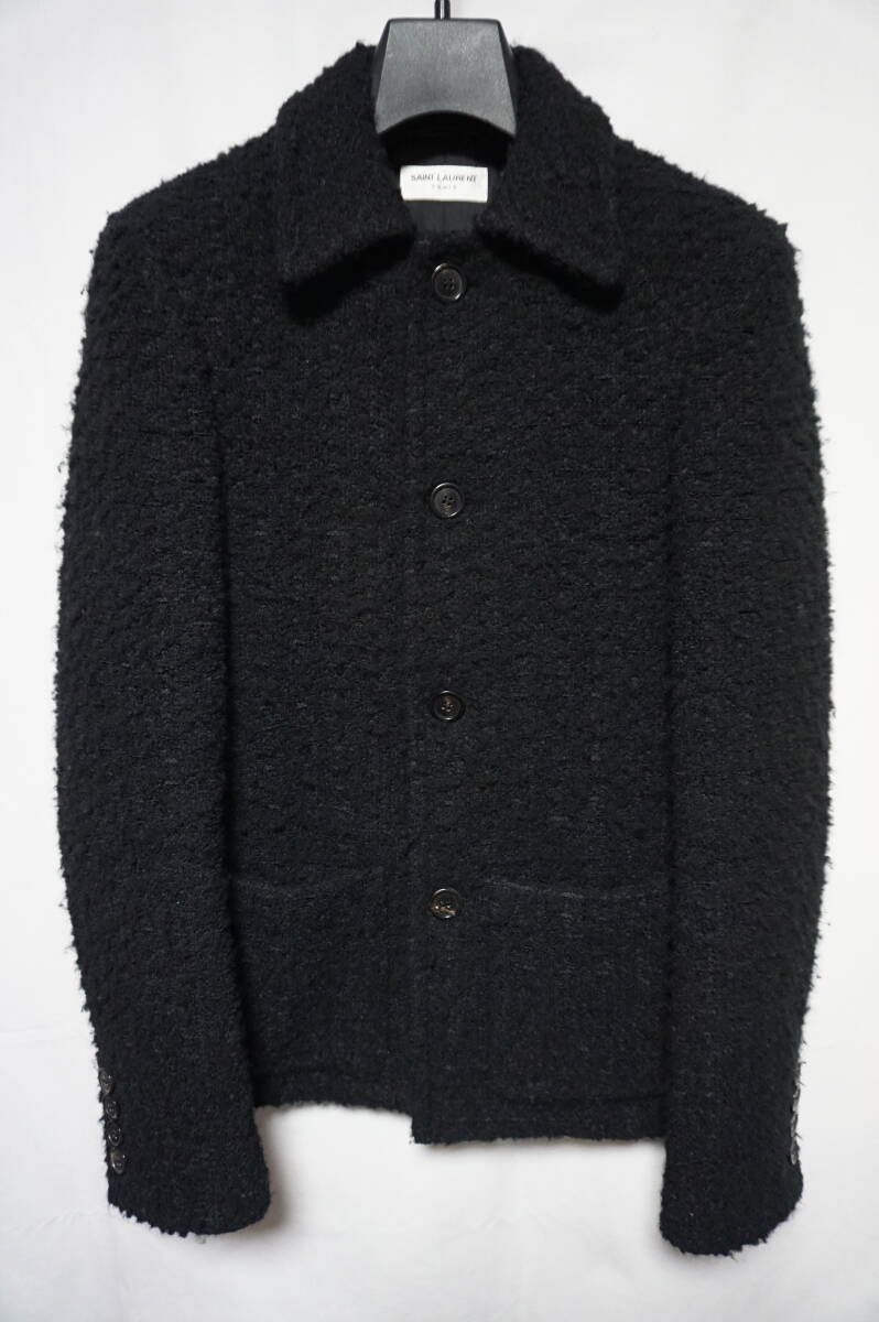 【美品】 SAINT LAURENT by Anthony Vaccarello ジャケット 【サイズ46|2022-2023a/w】 サンローランパリ PARIS アンソニーヴァカレロ期拍卖