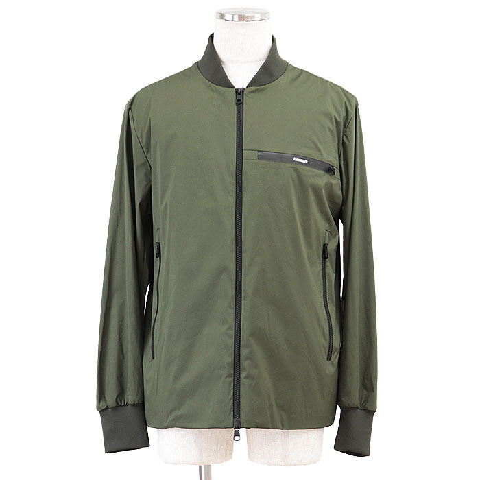 【美品】MONCLER モンクレール ボンバージャケット 2020年製 LEOS GIUBBOTTO ナイロン100% MA1 ミリタリー ブルゾン メンズ 4 オリーブ拍卖