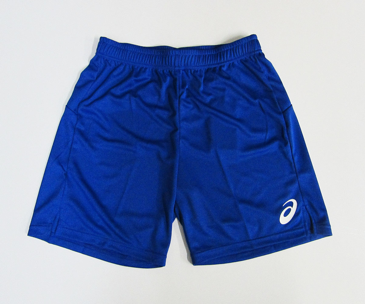asics アシックス 2101A041 サッカー ゲームパンツ ブルー M拍卖