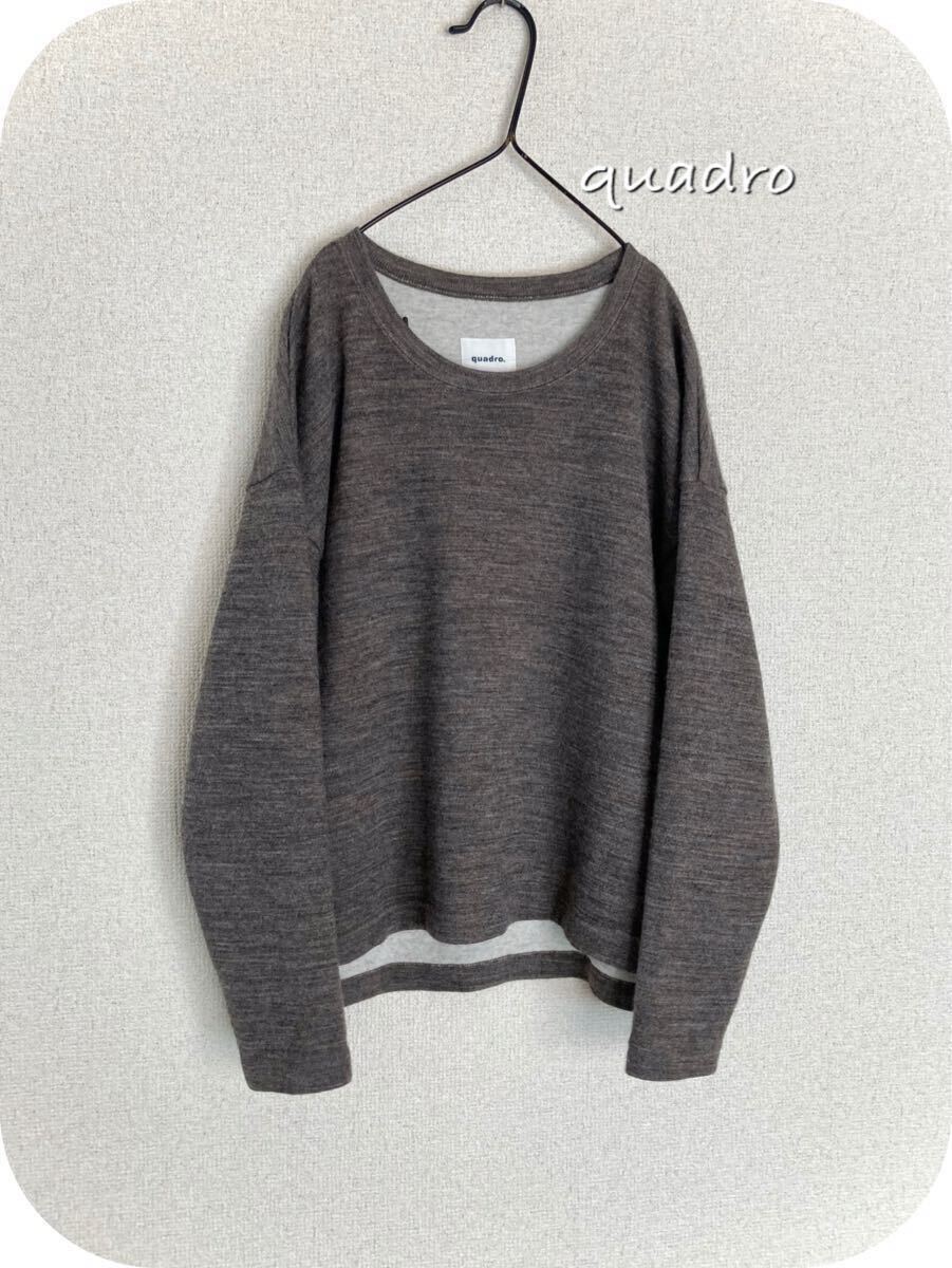 *quadro*クオドロ*シンプルカットソー トップス*(bq)拍卖