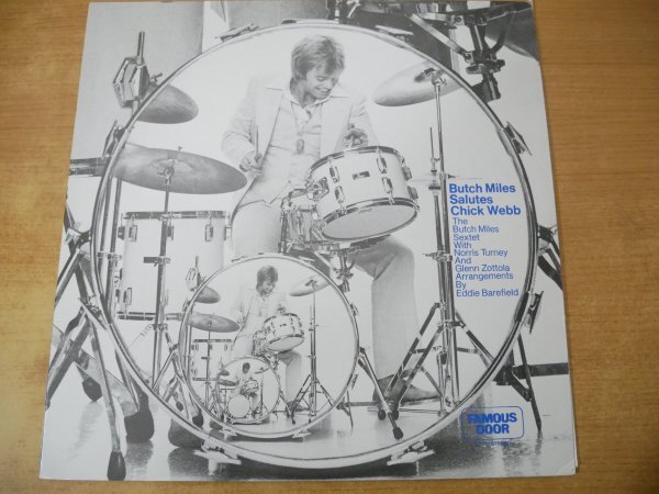 L9-062<LP/US盤/美盤>The Butch Miles Sextet With Norris Turney And Glenn Zottola / Butch Miles Salutes Chick Webb拍卖