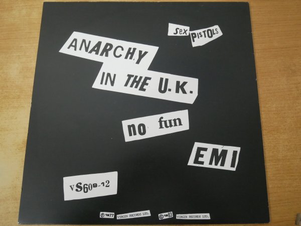 L9-318<12inch/UK盤/美品>セックス・ピストルズ Sex Pistols / Anarchy In The U.K.拍卖