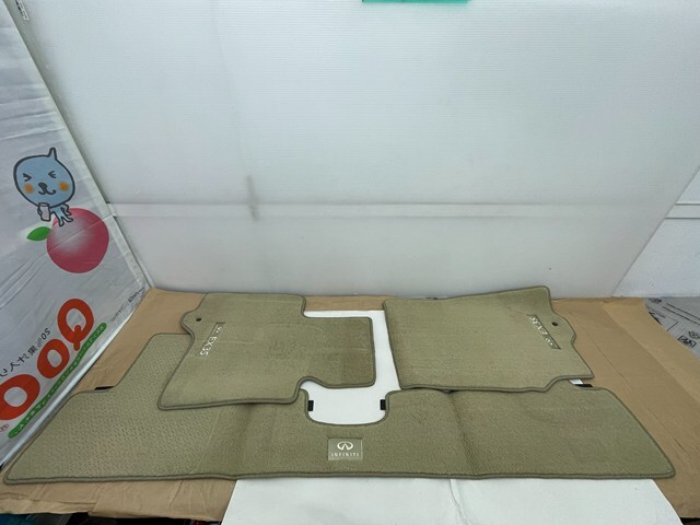 希少 デッドストック 新品 未使用 infiniti EX35 日産 純正 フロアマット インフィニティ 検索 US J50 スカイライン クロスオーバー拍卖