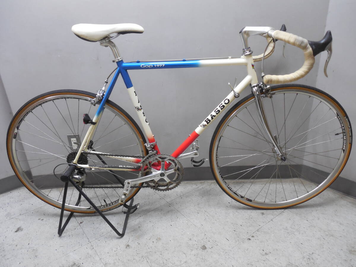 BASSO・パッソ・Gap 1977・ロードバイク・クロモリフレーム / 基本未整備・現状渡し品扱いにて・ サイズ CT 56㎝・TP 52㎝拍卖