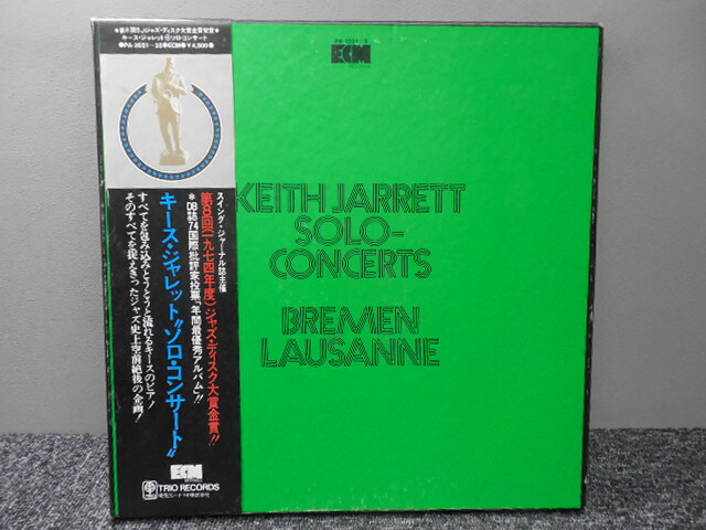 KEITH JARRETT・キース・ジャレット / ソロコンサート (帯あり・US盤・ボックス ) LP盤・PA-3031-33拍卖