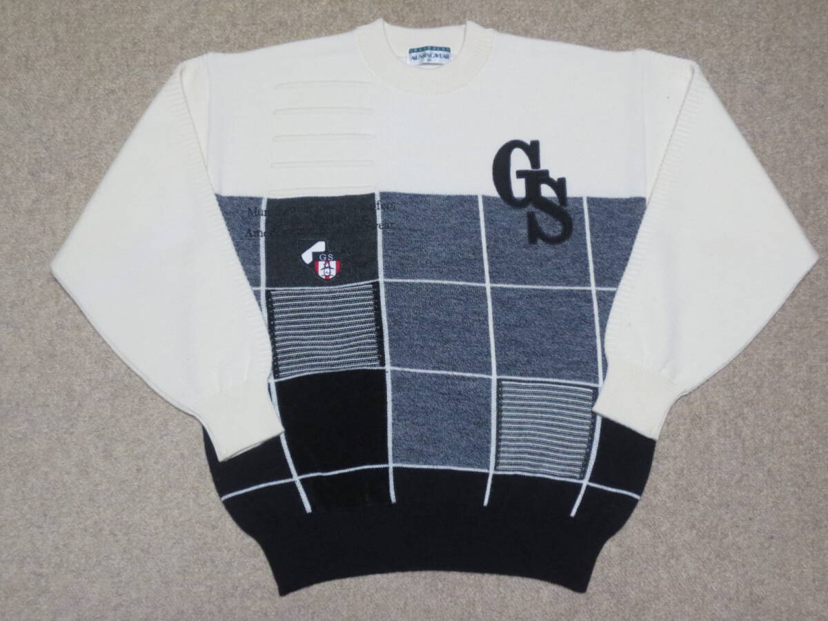 ■ マンシングMunsing・ロゴ刺繍・セーター SAサイズ拍卖