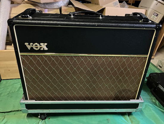 VOX AC30CC2X 2×ALNIO BLUE (専用ハードケース付き)拍卖