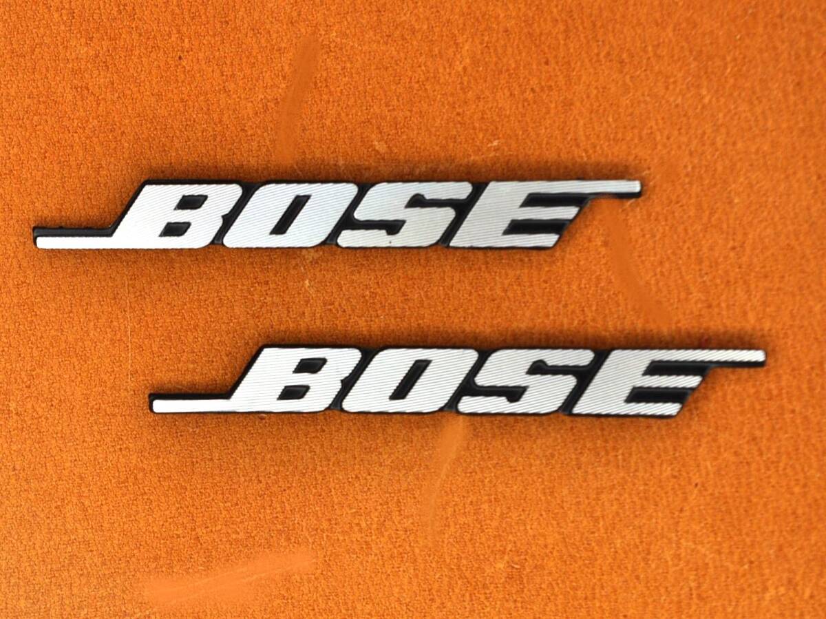 ★ BOSE スピーカーロゴ プレート エンブレム ステッカー2枚 C ★拍卖
