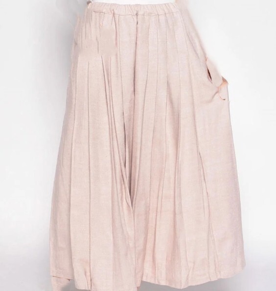 新品 サマンサモスモス Samansa Mos2 TC微起毛プリーツスカート ベージュ フリーサイズ スカート 起毛 スカート拍卖