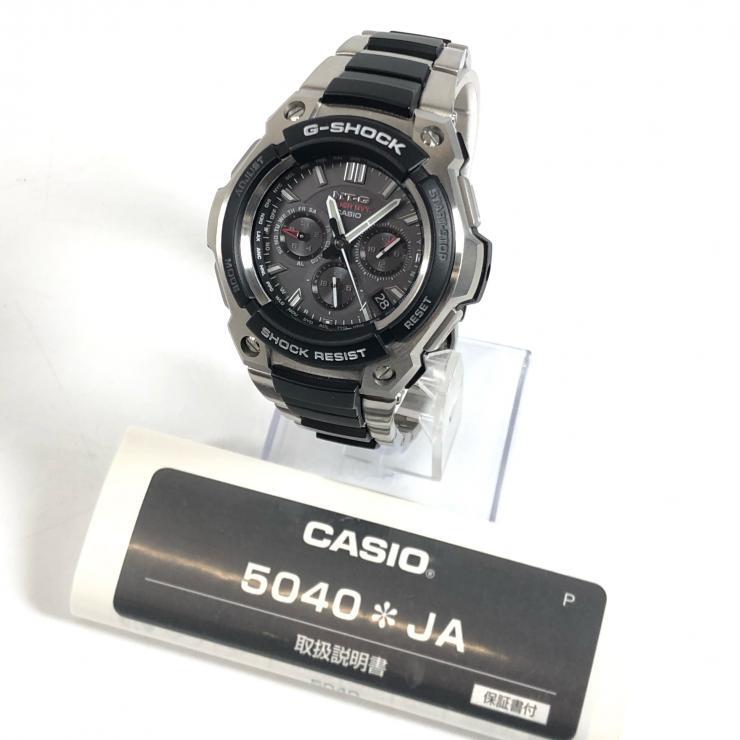 CASIO カシオ G-SHOCK SHOCK RESIST MTG-1200 5040 JA 腕時計 メンズ 【稼動品】拍卖