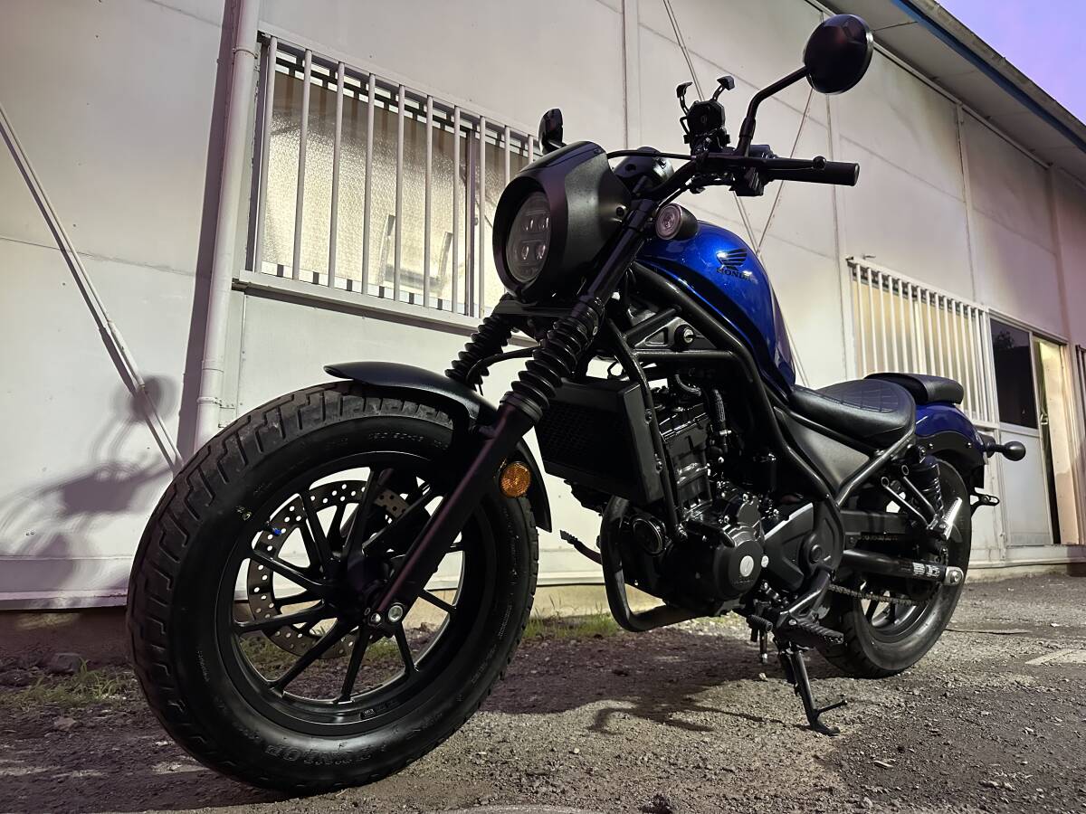 横浜市都筑区発★ホンダ レブル250 Sエディション 令和4年7月登録車両 2BK-MC49  美車 鍵と登録書類あり 自賠責無し拍卖