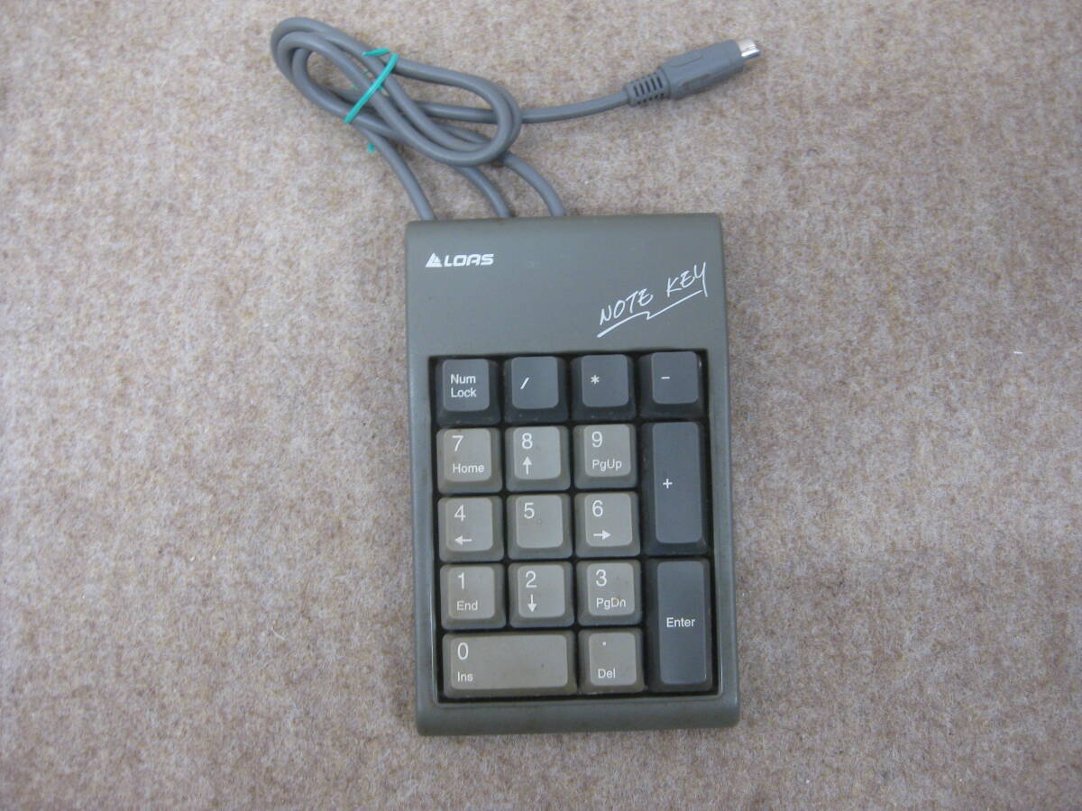 【-579930】【ジャンク扱い】LOAS TNK-205P (PS/2接続テンキー)拍卖