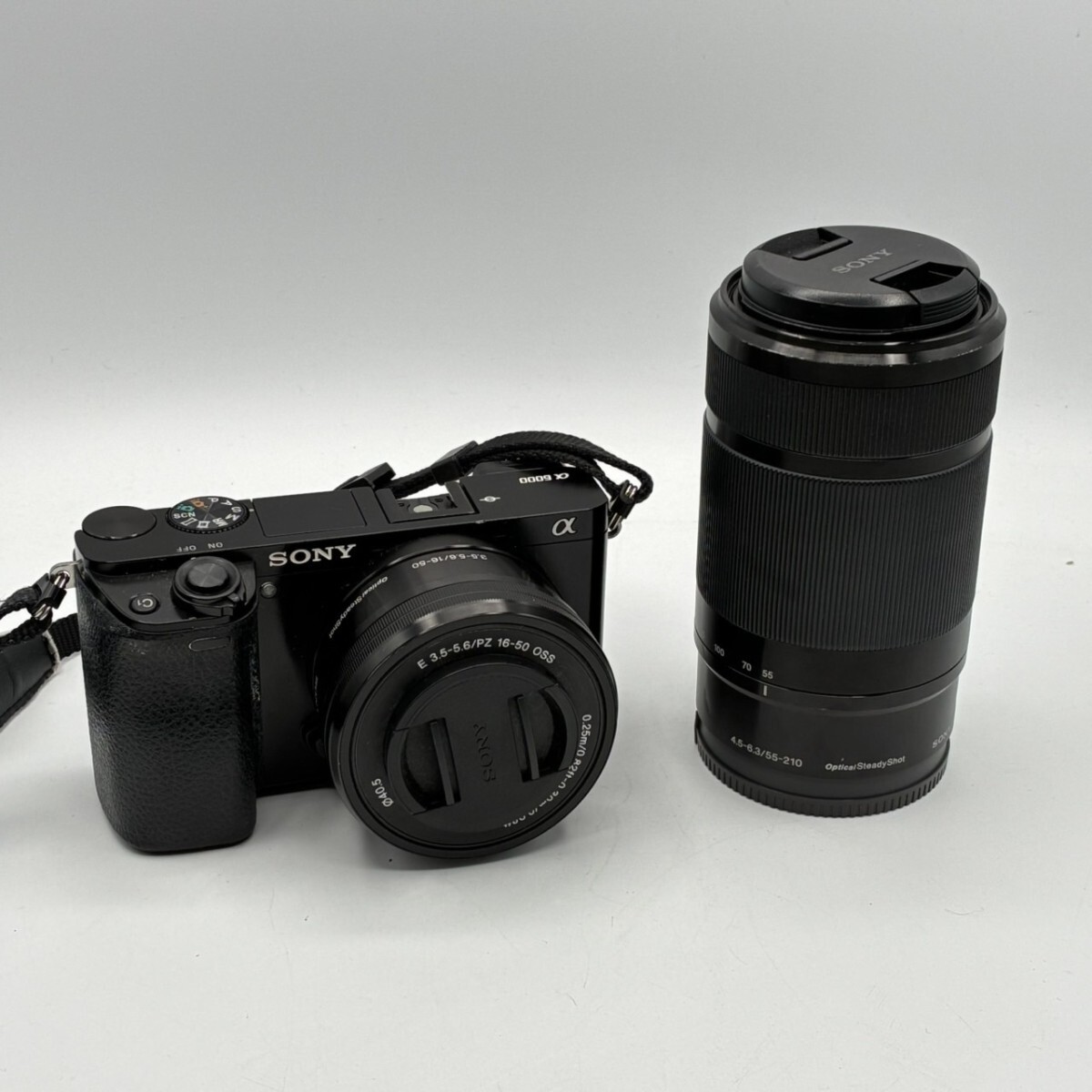 1円スタート SONY/ソニー 一眼 ミラーレス カメラ本体 レンズ セット まとめ α6000 /SEL55210 通電未確認 ay1023-6拍卖
