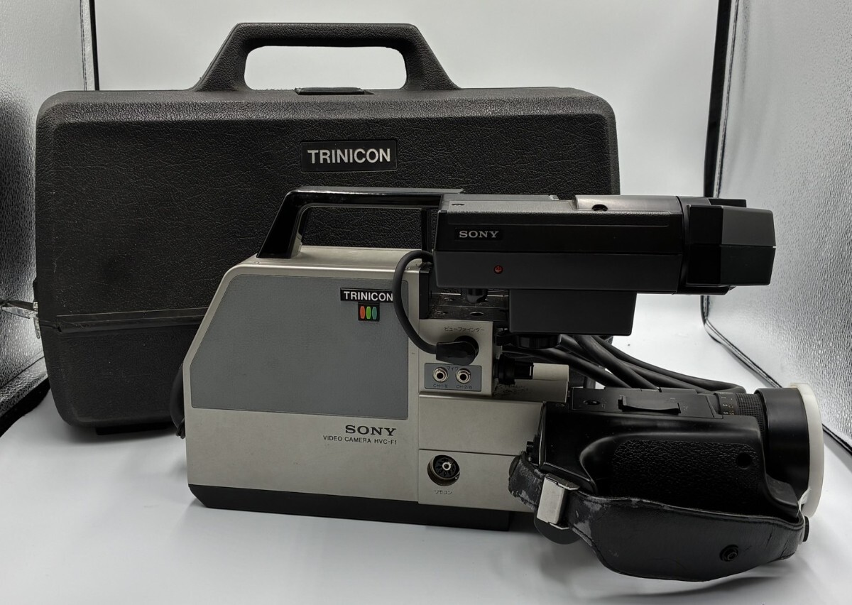 1円スタート SONY Trinicon HVC-F1 業務用ビデオカメラ 現状品 AY1006-3拍卖