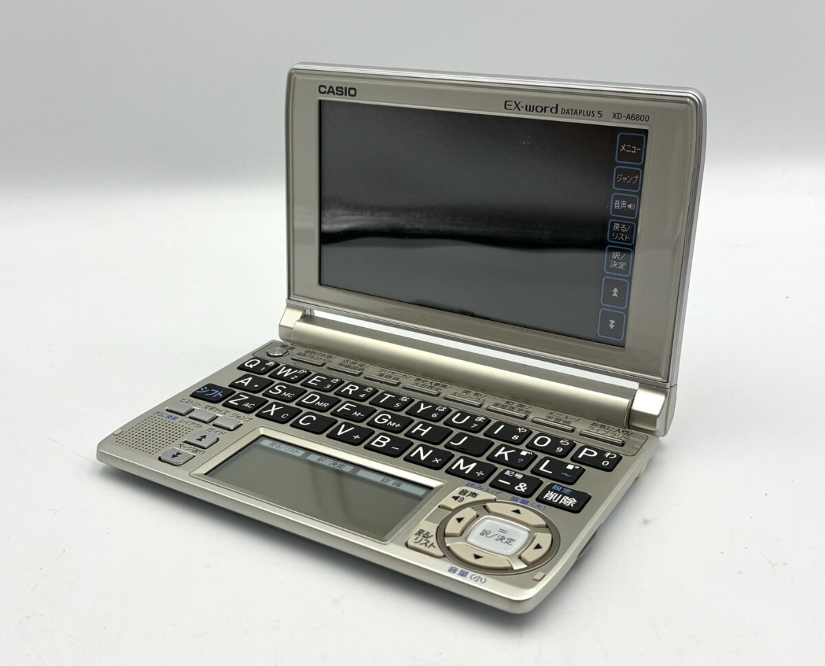 1円スタート CASIO カシオ EX-word DATAPLUS 5 XD-A6800 電子辞書 現状品 AY1024-6拍卖
