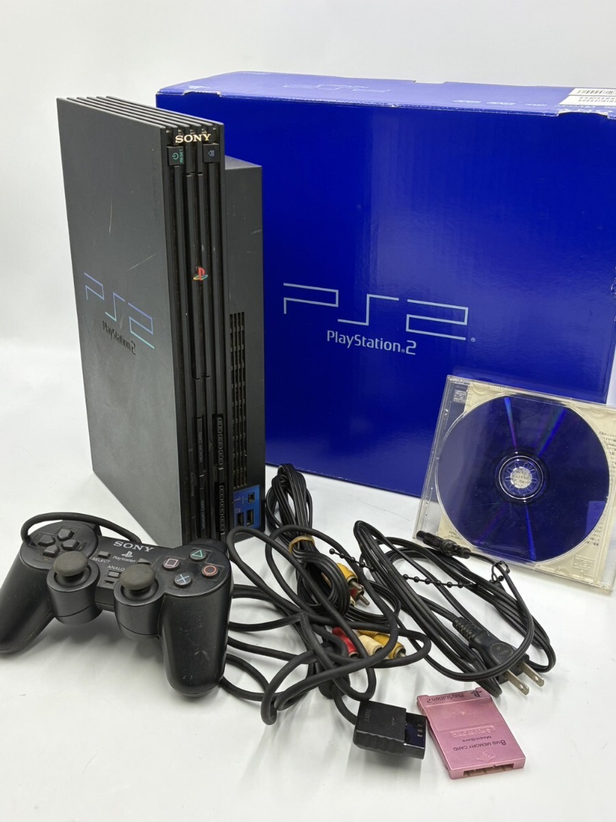 1円スタートps2 本体セット プレイステーション2 メモリーカード 現状品 動作未確認UI1024-1拍卖
