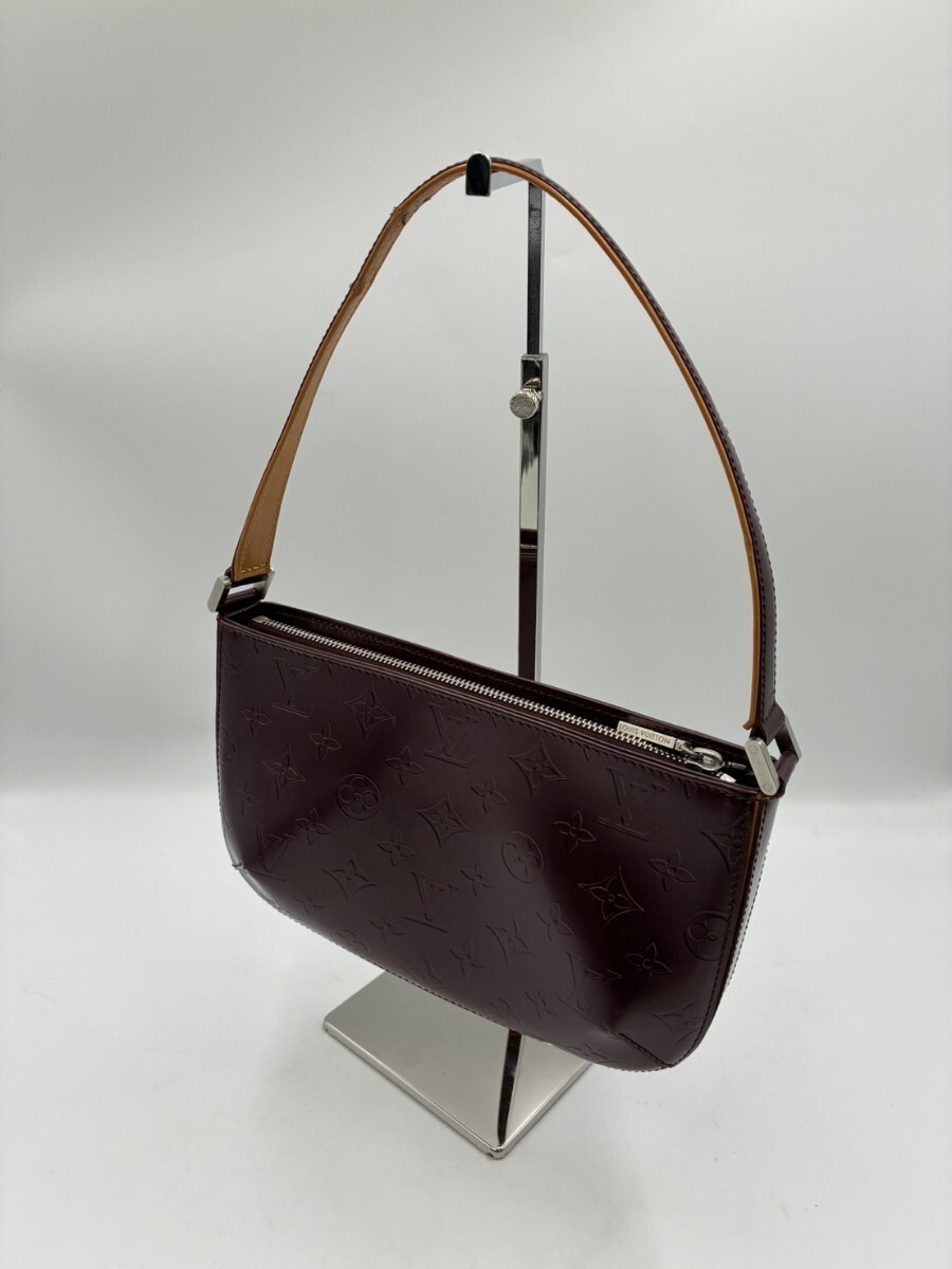 1円スタート ルイ・ヴィトン LOUIS VUITTON モノグラム・マット ファウラー ヴィオレ ショルダーバッグ AF1024-11拍卖