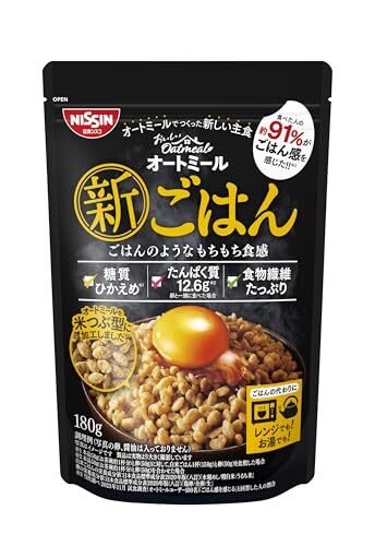日清シスコ おいしいオートミール 新ごはん 180g×8袋拍卖